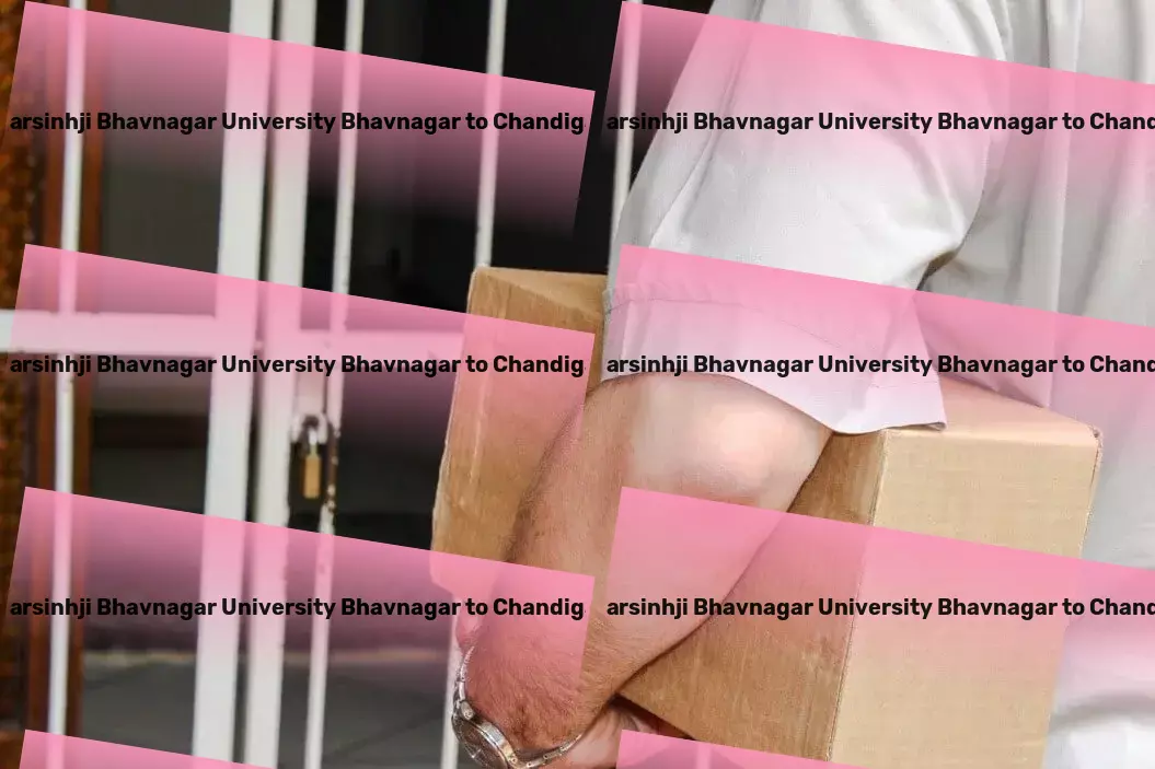 Maharaja Krishnakumarsinhji Bhavnagar University Bhavnagar to Chandigarh Household Goods Transport Bridging gaps, connecting India through superior transport. - Urban cargo logistics