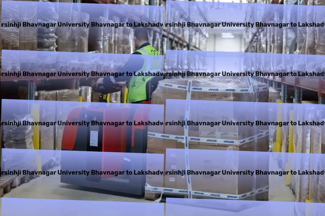 Maharaja Krishnakumarsinhji Bhavnagar University Bhavnagar to Lakshadweep Household Goods Transport Leading innovation in the Indian transport world! - Advanced goods transportation