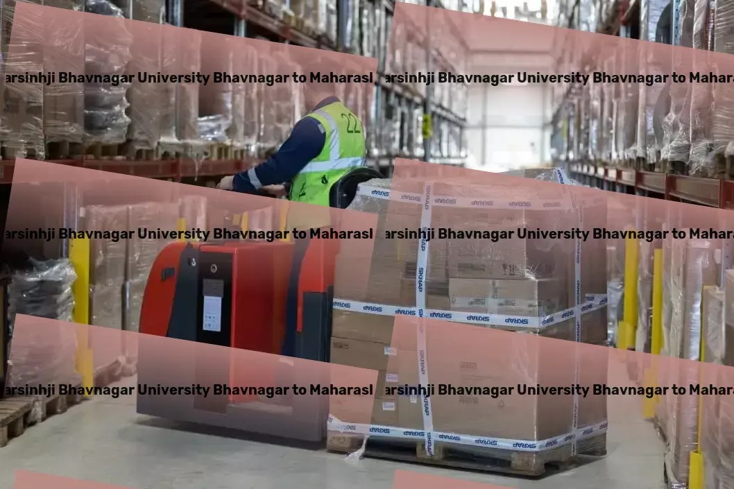 Maharaja Krishnakumarsinhji Bhavnagar University Bhavnagar to Maharashtra Courier And Parcel Efficient. Reliable. Unparalleled. Welcome to Indian logistics. - Bulk goods delivery