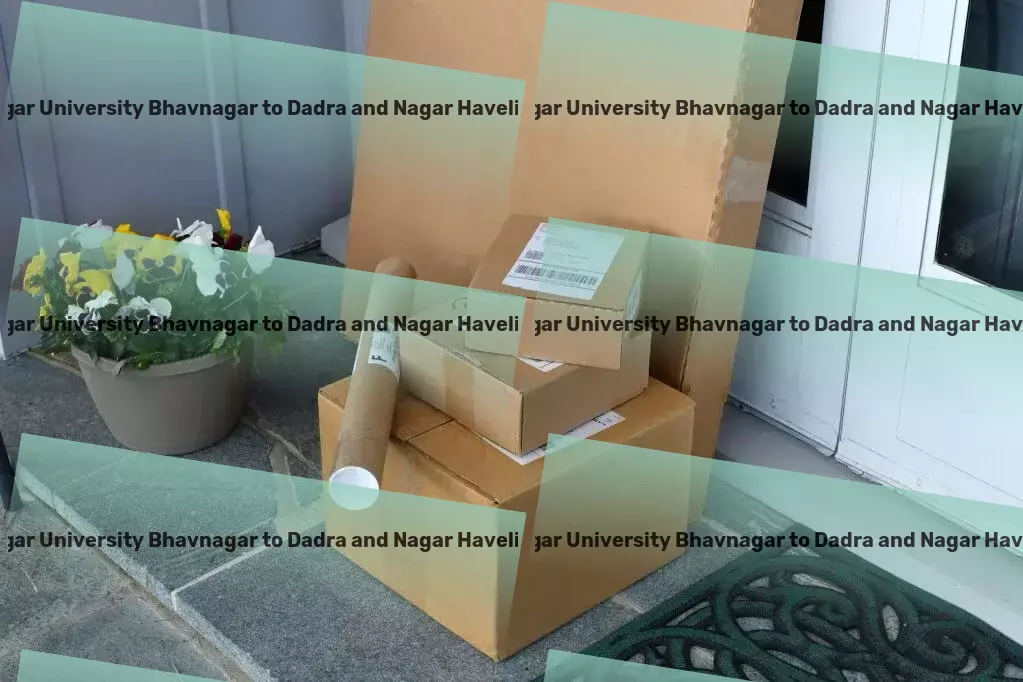 Maharaja Krishnakumarsinhji Bhavnagar University Bhavnagar to Dadra And Nagar Haveli And Daman And Diu Household Goods Transport High-speed goods shipment solutions