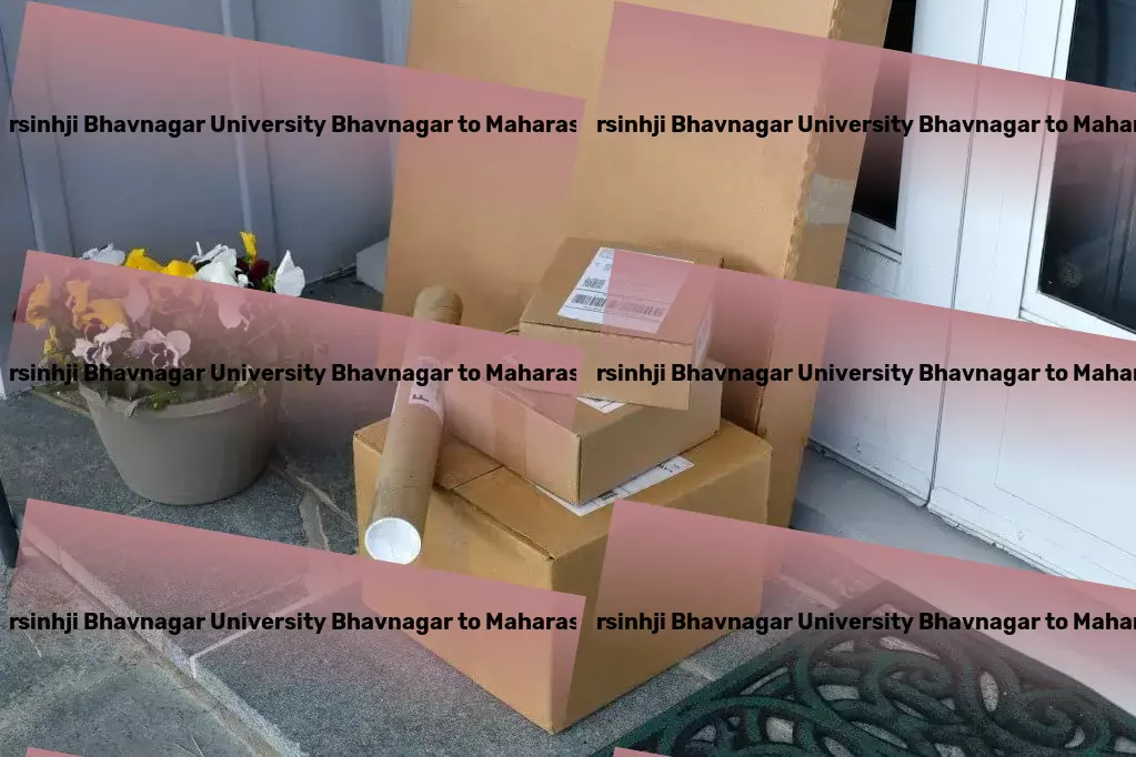 Maharaja Krishnakumarsinhji Bhavnagar University Bhavnagar to Maharashtra Courier And Parcel Regional trucking services