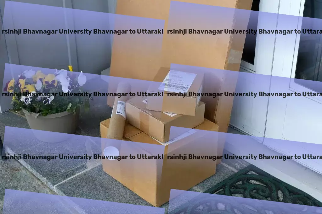 Maharaja Krishnakumarsinhji Bhavnagar University Bhavnagar to Uttarakhand Courier And Parcel Nationwide transport operations