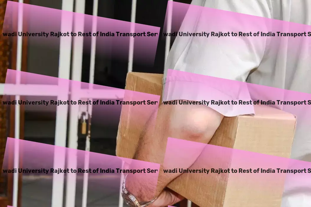 Marwadi University Rajkot to Rest Of India Bike Transport And Scooty Courier Your freight's best friend in the Indian market! - Cross-state courier services