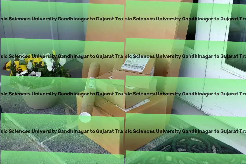 National Forensic Sciences University Gandhinagar to Gujarat Packers And Movers Fast freight operations