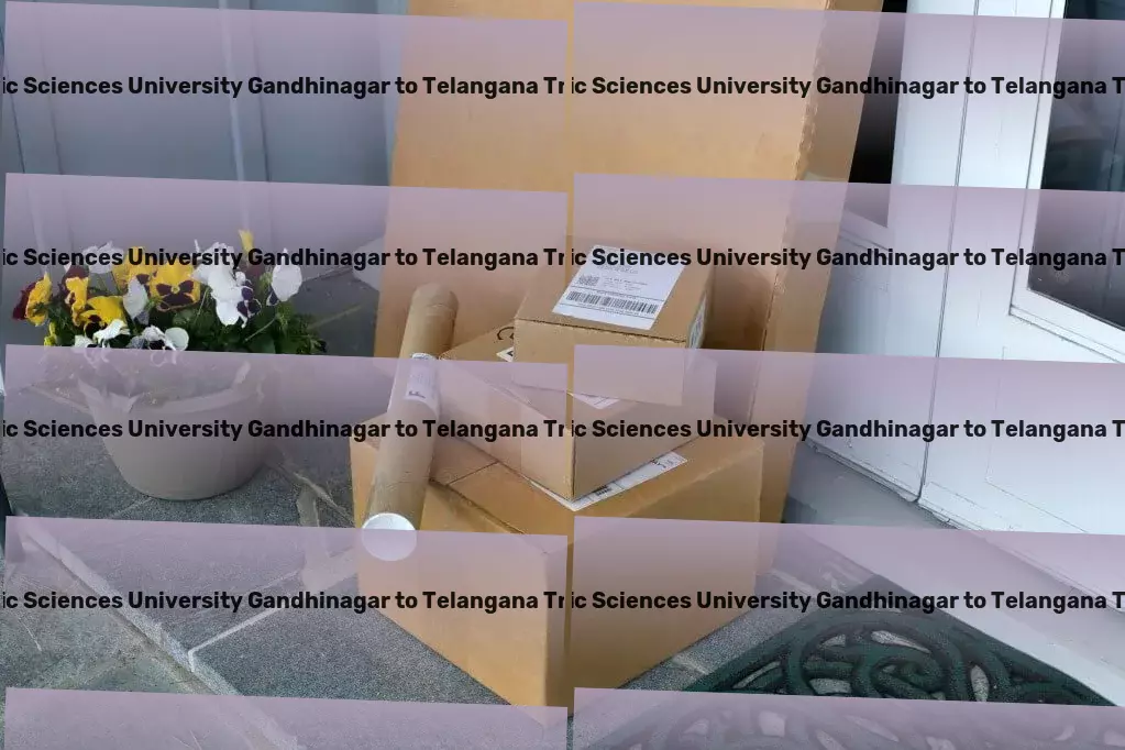 National Forensic Sciences University Gandhinagar to Telangana Packers And Movers Unlock new potentials in personal development! - Commercial transport solutions