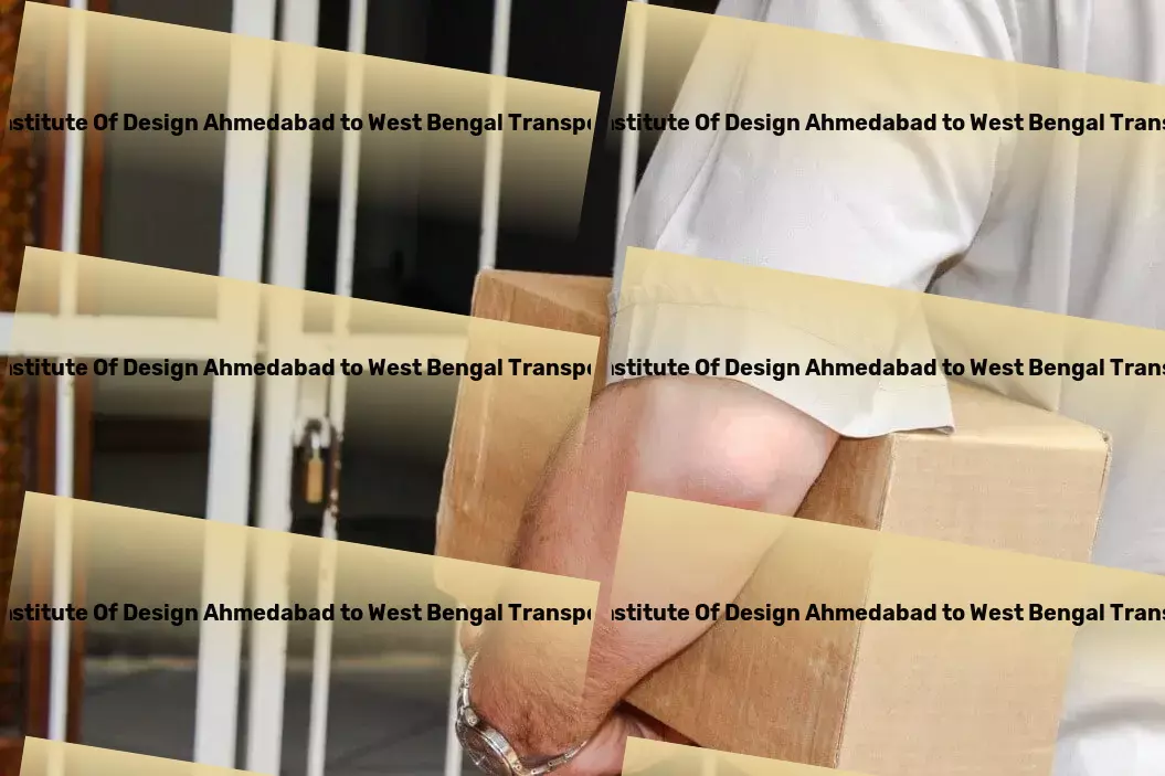 National Institute Of Design Ahmedabad to West Bengal Household Goods Transport Experience the difference in Indian transport services. - Customized cargo logistics