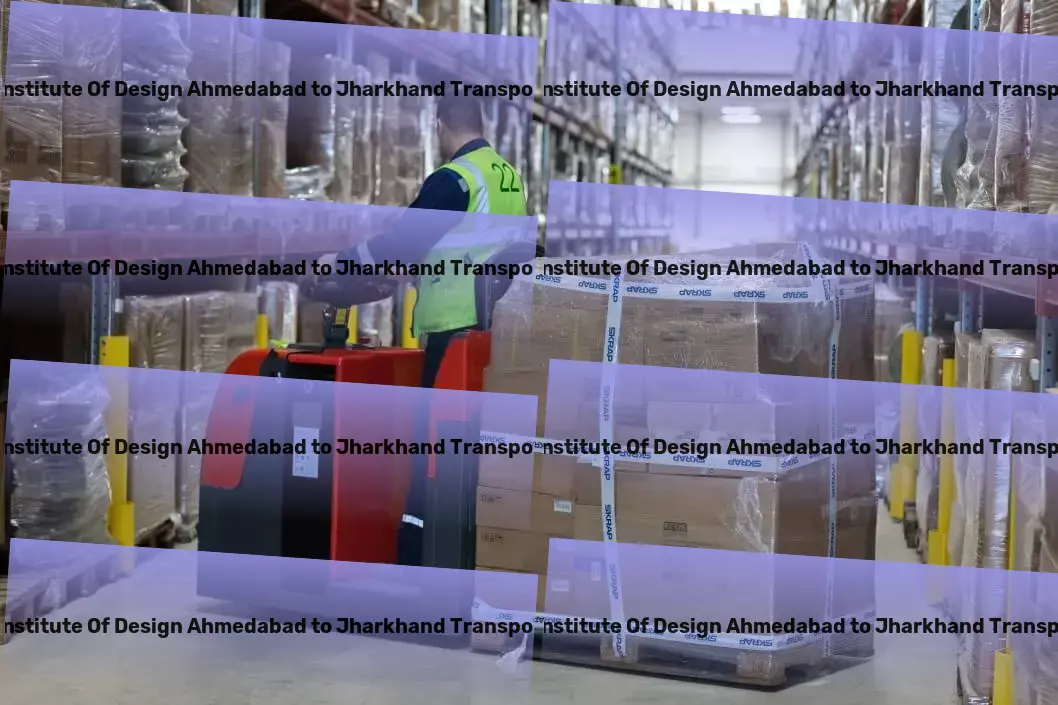 National Institute Of Design Ahmedabad to Jharkhand Household Goods Transport End-to-end logistics support within the Indian landscape! - Pharmaceutical transport services