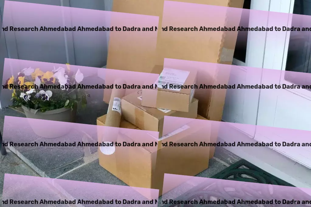 National Institute Of Pharmaceutical Education And Research Ahmedabad Ahmedabad to Dadra And Nagar Haveli And Daman And Diu Household Goods Transport Embark on a journey of smooth logistics within India with us! - Bulk shipping solutions