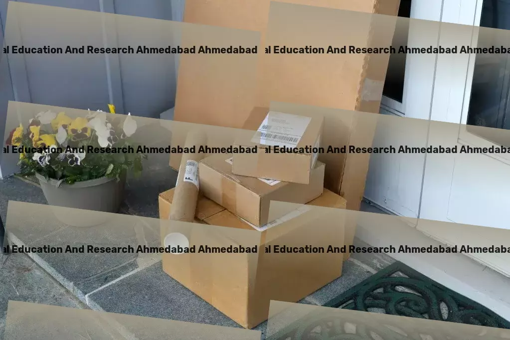 National Institute Of Pharmaceutical Education And Research Ahmedabad Ahmedabad to Uttar Pradesh Household Goods Transport Innovating for a smoother transportation journey in India! - Cross-state courier services