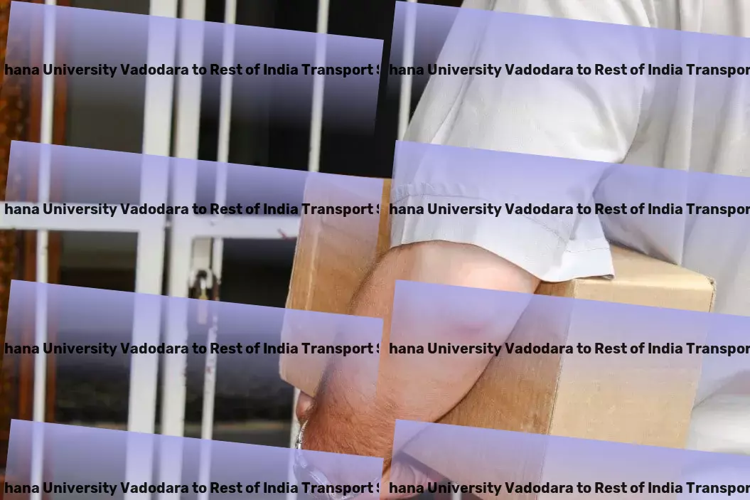 Navrachana University Vadodara to Rest Of India Part Load Transport Reliable shipping services