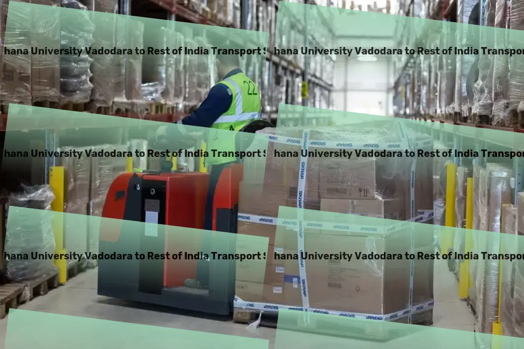 Navrachana University Vadodara to Rest Of India Part Load Transport Efficient cargo moving solutions