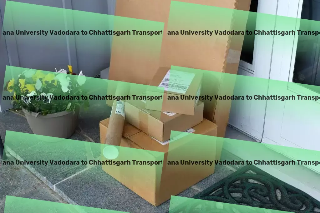 Navrachana University Vadodara to Chhattisgarh Packers And Movers The ultimate partner for your logistical ventures in India. - Tailored courier solutions