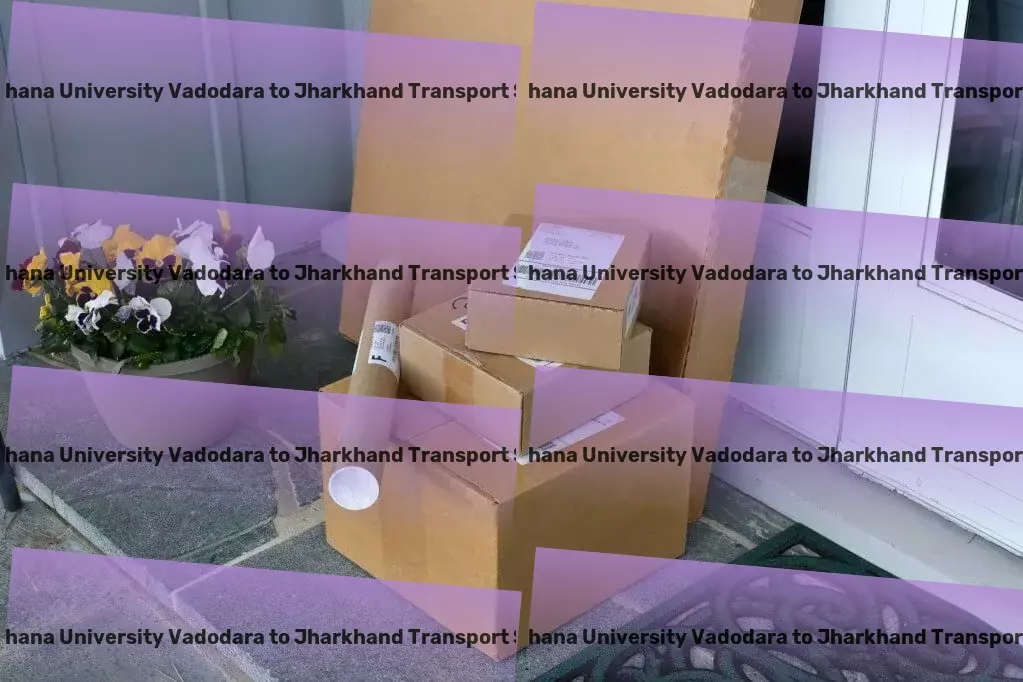 Navrachana University Vadodara to Jharkhand Transport Choose the trusted name in Indian goods transport! - High-capacity trucking solutions