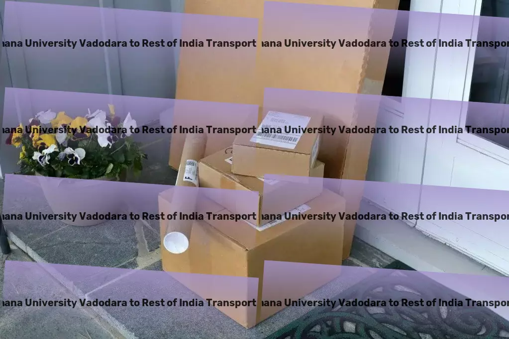 Navrachana University Vadodara to Rest Of India Part Load Transport Visualize success with cutting-edge design tools. - High-capacity logistics operations