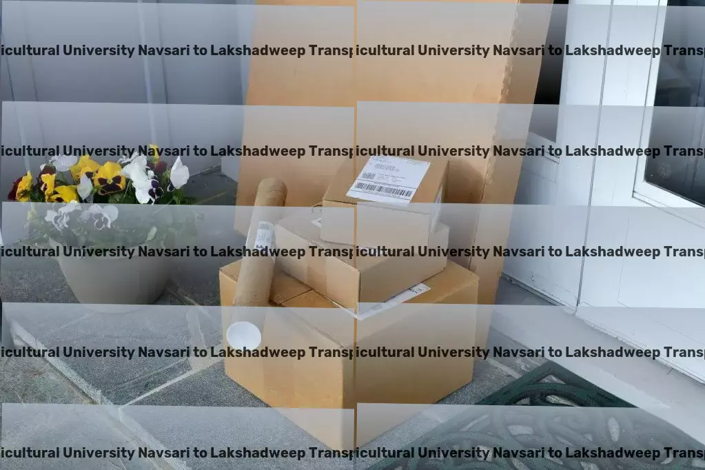 Navsari Agricultural University Navsari to Lakshadweep Part Load Transport Transform your shipping strategy within India with us. - Inventory management services