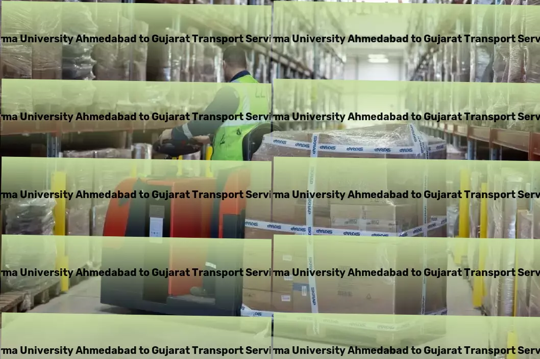 Nirma University Ahmedabad to Gujarat Transport Dependable, swift, and secure transportation services in India. - Inter-regional goods delivery