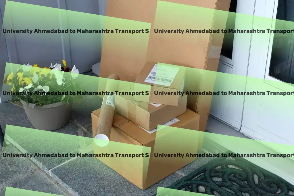 Nirma University Ahmedabad to Maharashtra Courier And Parcel Effortlessly connecting India one delivery at a time! - Express parcel shipment services