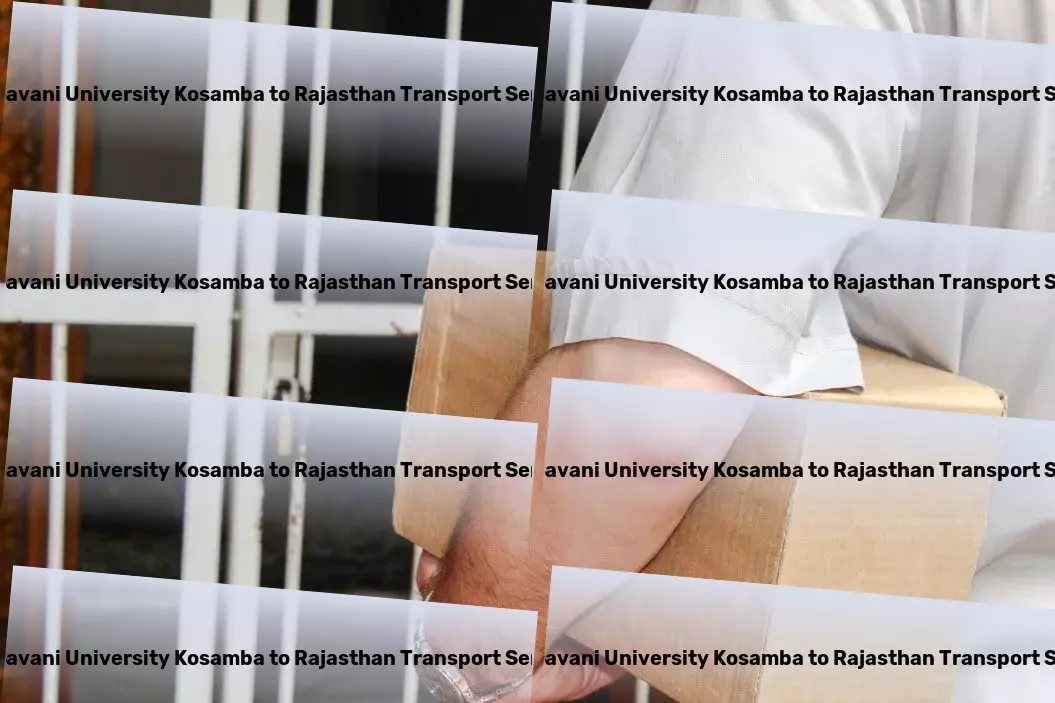 P P Savani University Kosamba to Rajasthan Packers And Movers Full truckload services